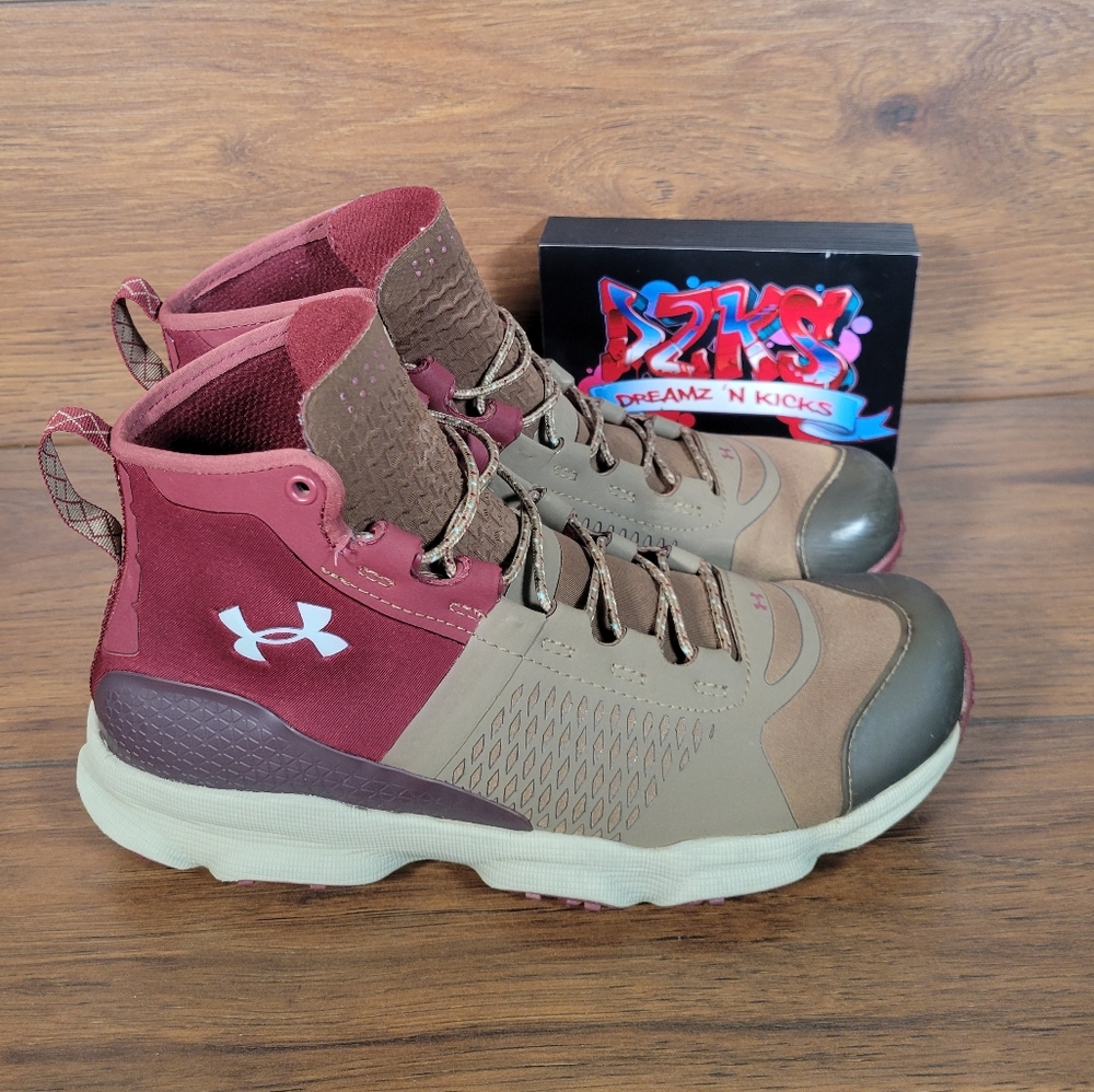 Under Armour UA Speedfit Hike Boots Brown Red